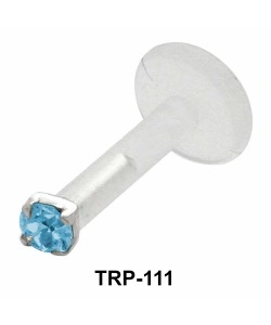 Colorful CZ Tragus Piercing TRP-111