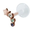 Star Trail Tragus Piercing TRP-508