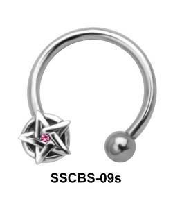 Starry Circular Barbells SSCBS-09s