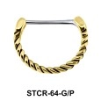 Spiral Shaped Septum Piercing STCR-64