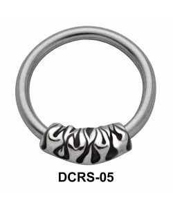 Beautiful Design Nipple Piercing Closure Ring DCRS-05 