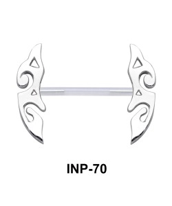 Champagne Glass Shaped Invisible Nipple Piercing INP-52
