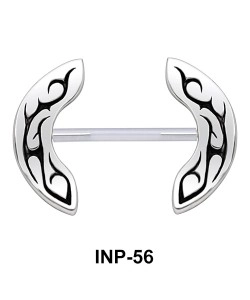 Broken Shield Invisible Nipple Piercing INP-56