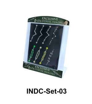 8 Industrial Piercing Set INDC-Set-03