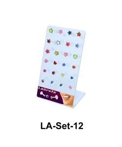 24 Labret Push-in Set LA-Set-12