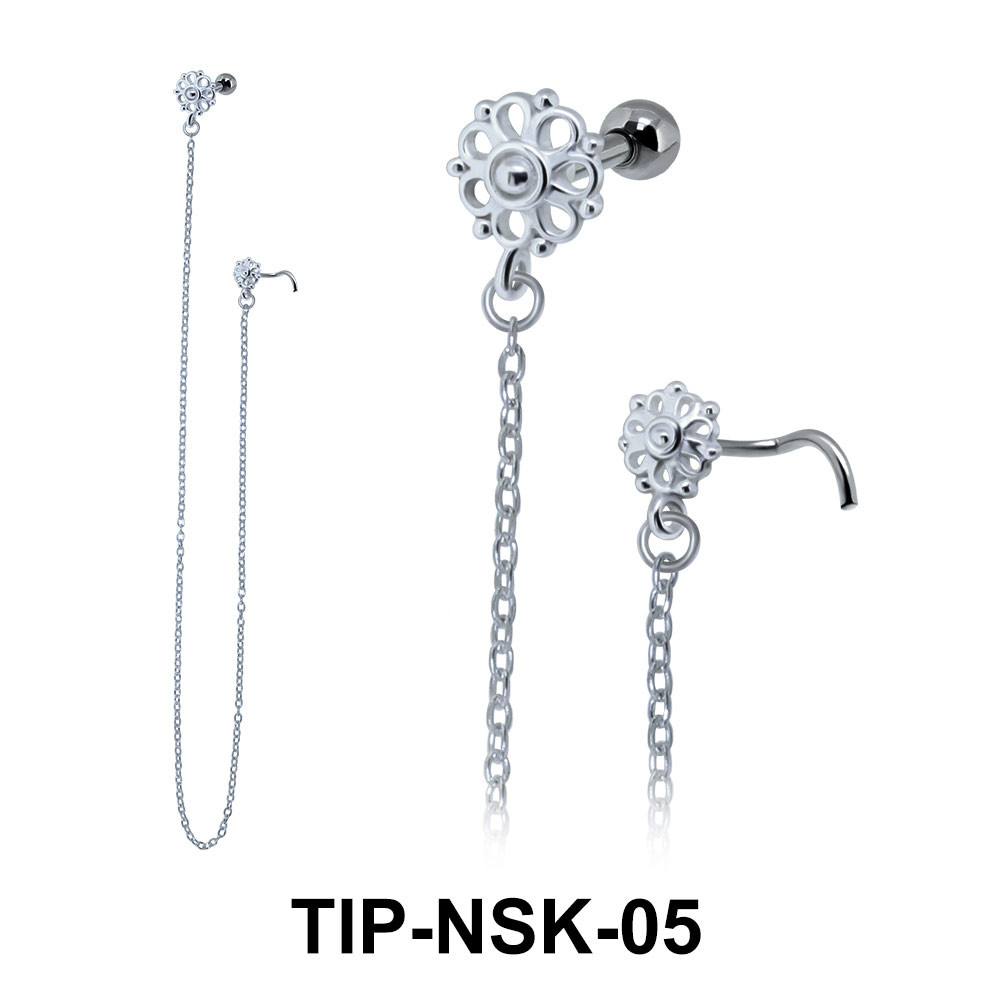 Helix Ear Nose Stud TIP-NSK-05