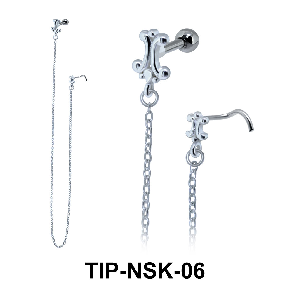 Helix Ear Nose Stud TIP-NSK-06